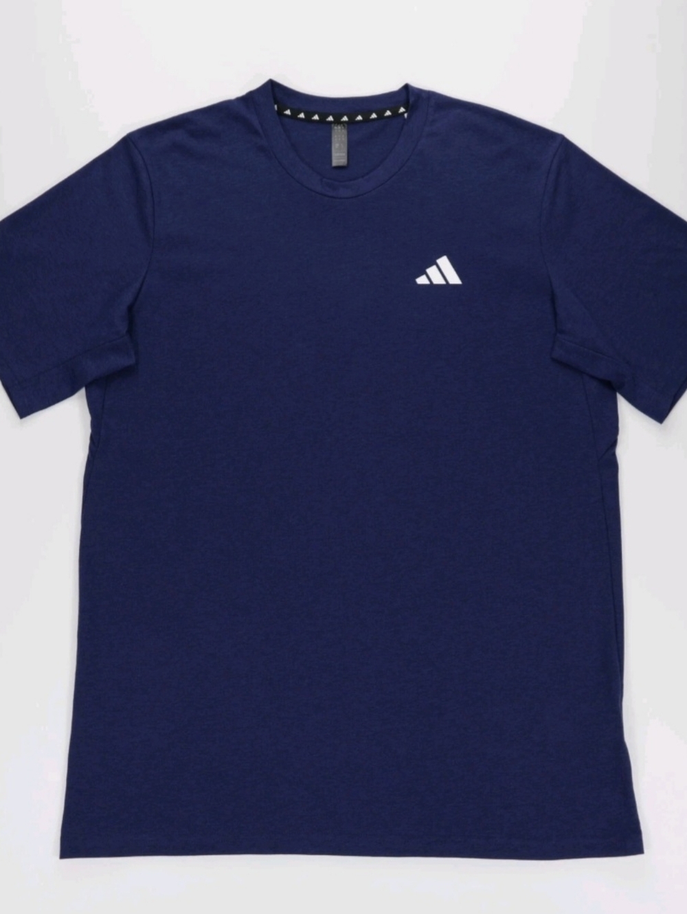 adidas T-shirts TR-ES FR T DarkBlue/White Short Sleeve Crew Neck Training IC7441